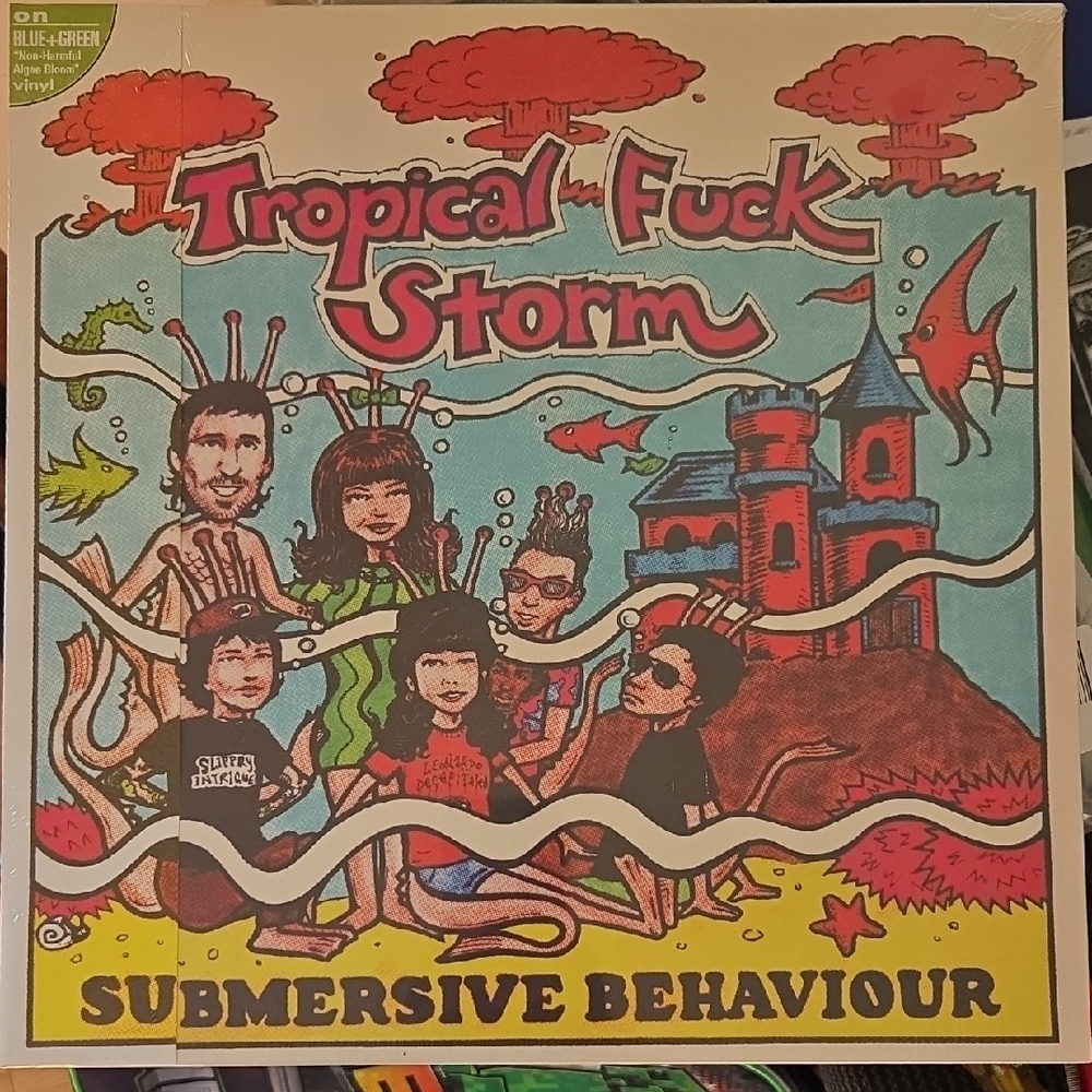 Vinyl Record - Subversive Behaviour - Multicolor Art Punk Experimental Rock